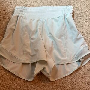 lululemon athletica Mint Green Layered Running Shorts